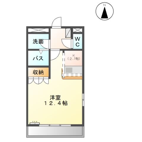 プリオール・フィオーレＡ 間取り図