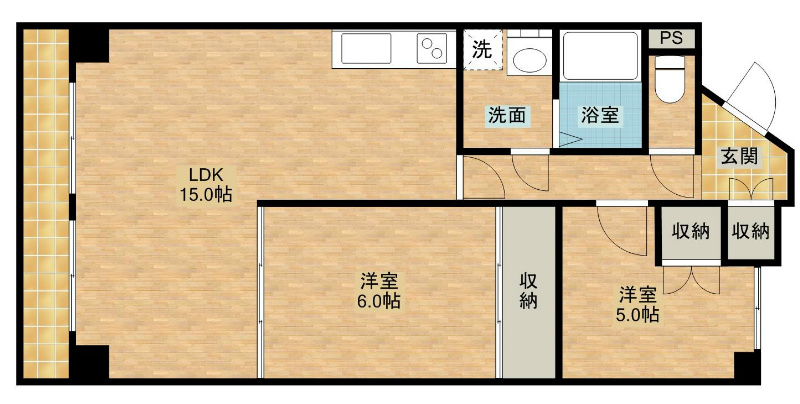 シティプレイス 間取り図