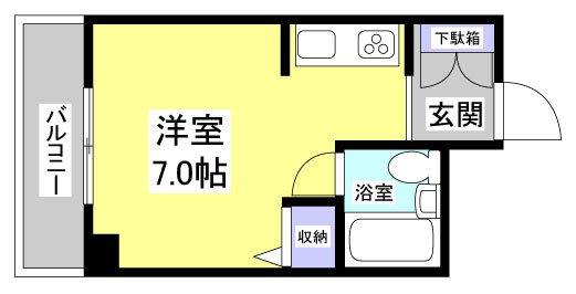 メイクスⅠ　八幡 間取り図