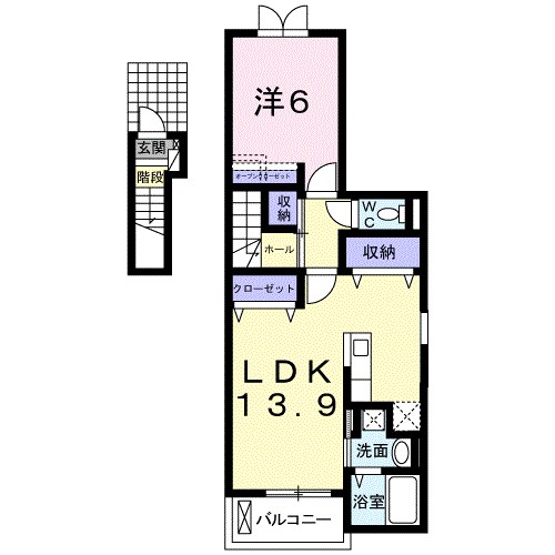 カンパネッラ　コンソナーレ 間取り図