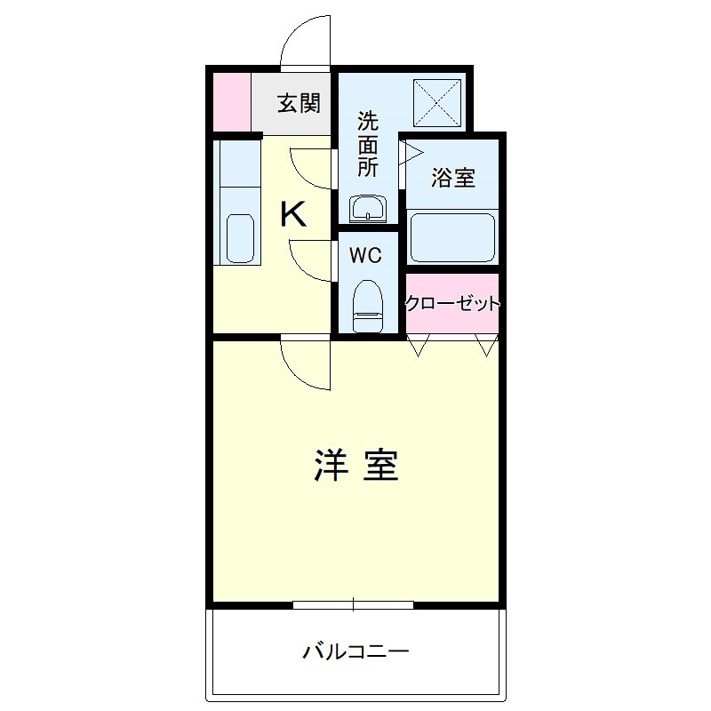 サニーハムレットＣ 間取り図