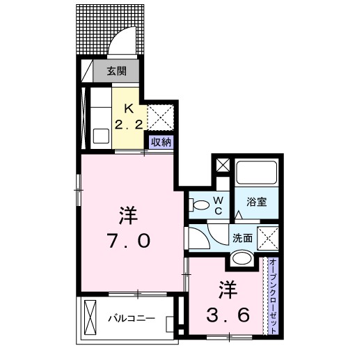 Ｍステージ 間取り図