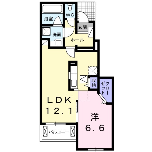 レガート 間取り図