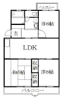 マイシャトー国府台 間取り図