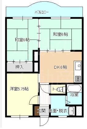 キャピターレ 間取り図