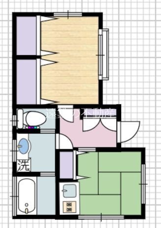 森町森戸建て 間取り図