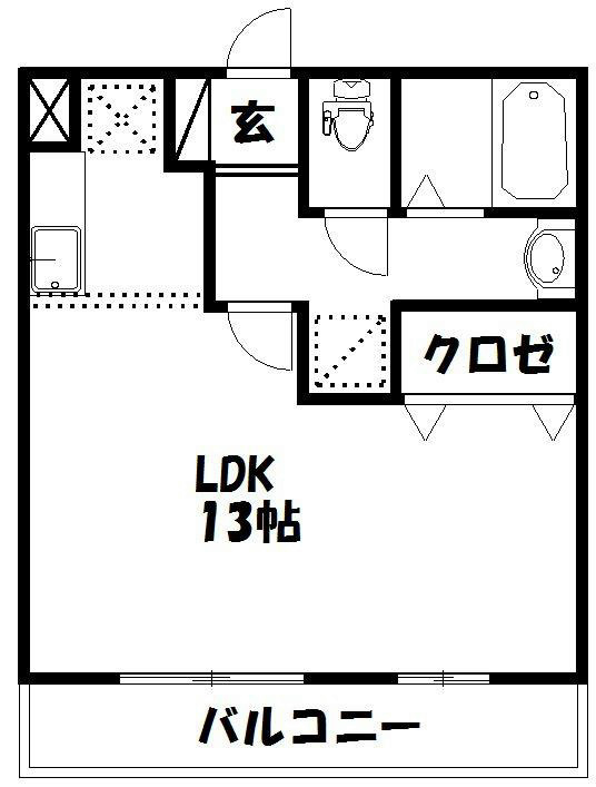 ドゥエル・ピュア 間取り図