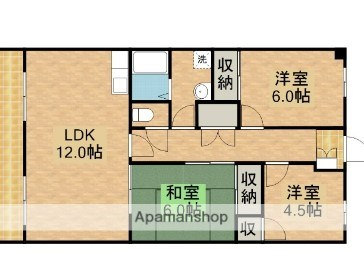 サンマンション 301号室 間取り