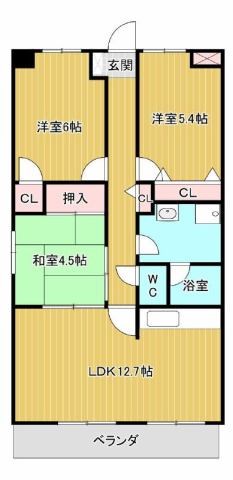 プリエール 間取り図