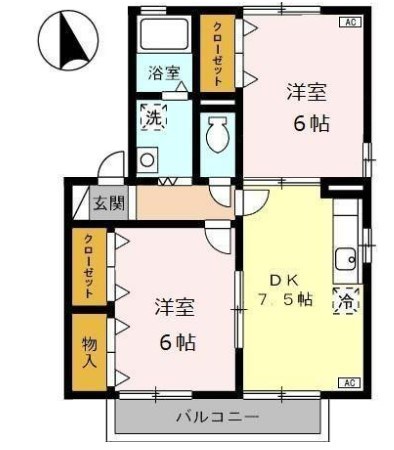 サニー幸 間取り図