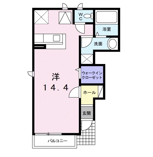 ファレノプシス　Ａ 間取り図