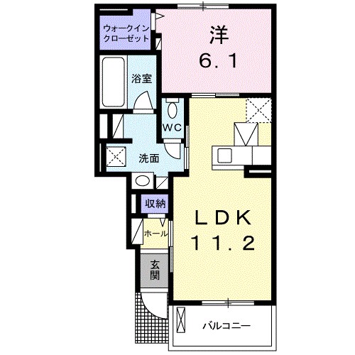 ベルフェリシア 間取り図