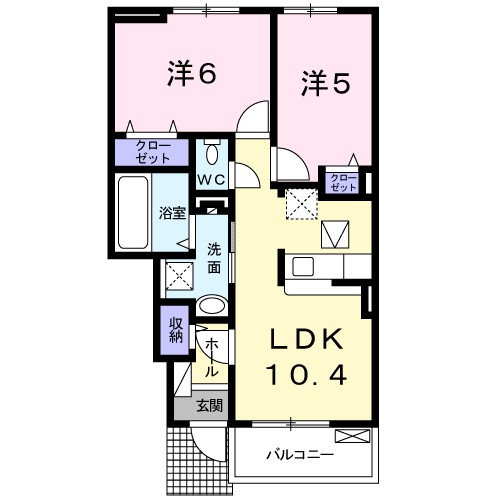 サンライズ　スクウェア 間取り図