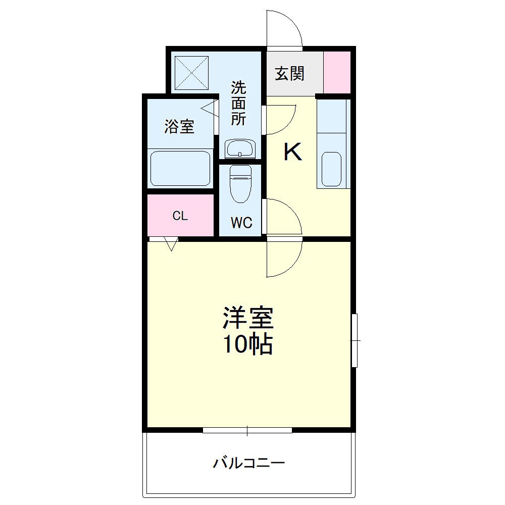 プリマ・クラッセ 間取り図