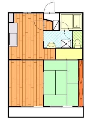 カトレアⅢ 305号室 間取り