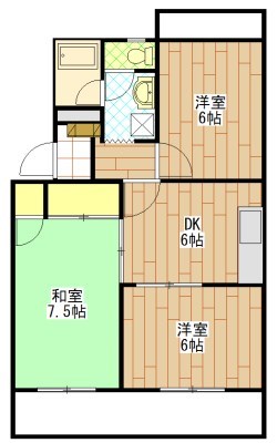 アドラシオン 間取り図