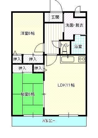 グランメール早出 間取り図