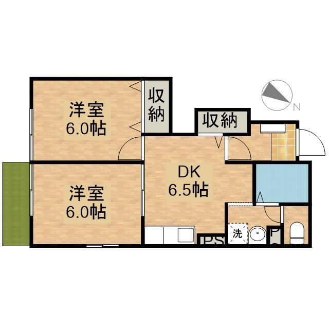 エスポワールシャトー 間取り図