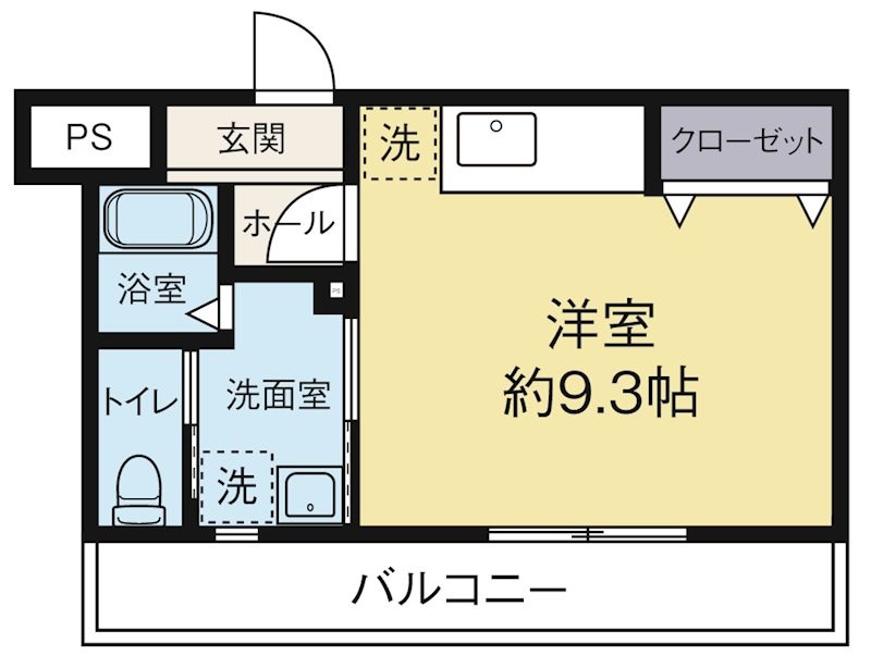 TKマンションⅢ 間取り図