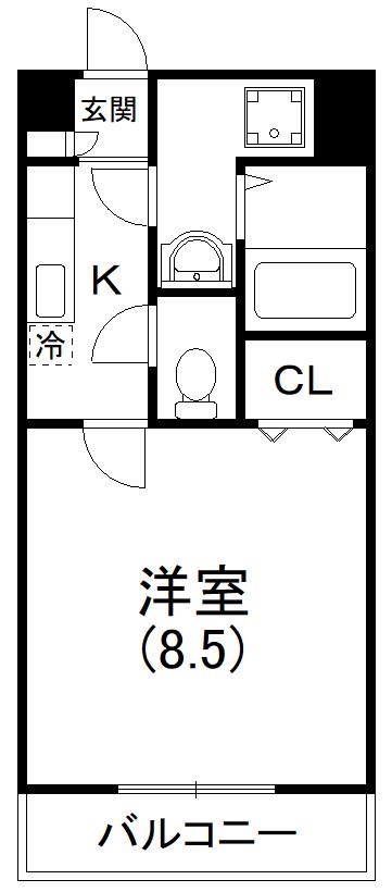 バンブーリーヴスⅢ 間取り図