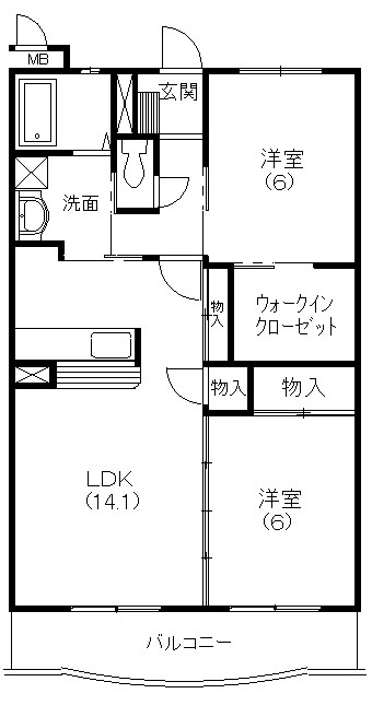 JUNO 間取り図