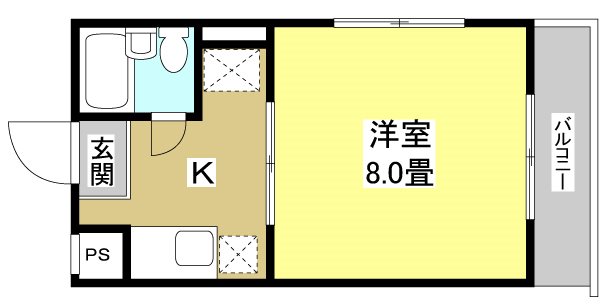 レジデンス楓 間取り図