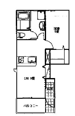 LOTUS小松 101号室 間取り