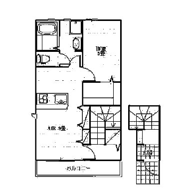 仮）小松新築アパート 間取り図