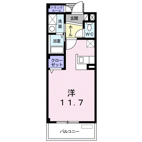 エレガンテフィールドⅡ 間取り図