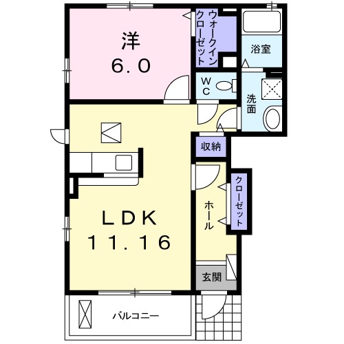 パラッツオ 間取り図