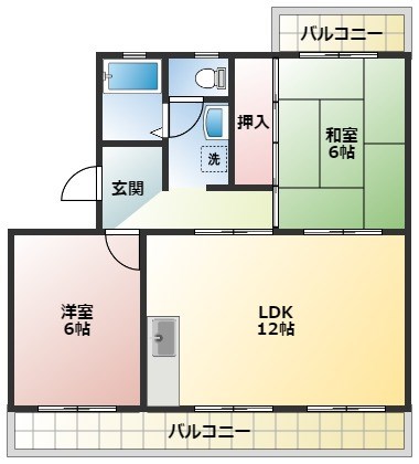 アルテハイム・K 間取り図