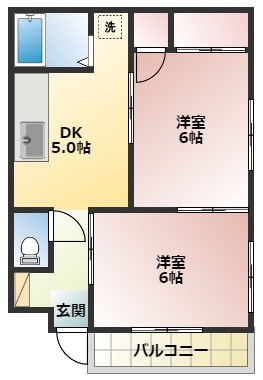 クライスⅡ 間取り図