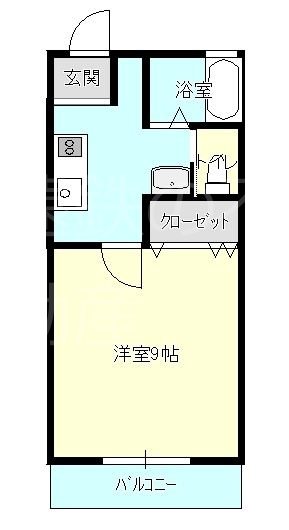 グランブルーⅡ 間取り図