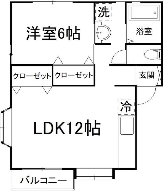 エスポワール 間取り図