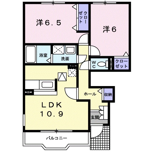 アンダンテ 間取り図