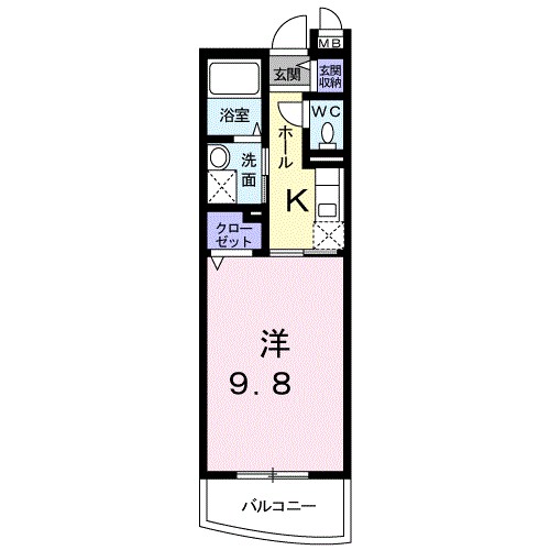 フェアリーヒルズ　ヒビキ 間取り図