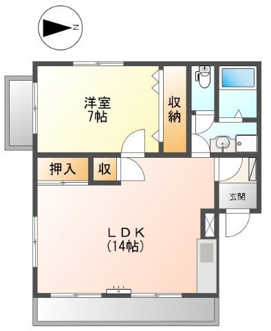 サンオリビア 間取り図