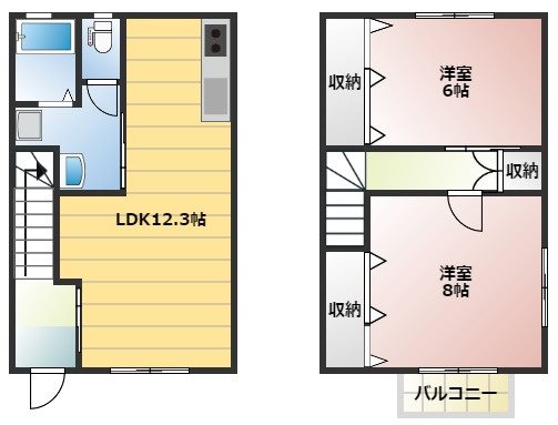 グリーンテラス 間取り図