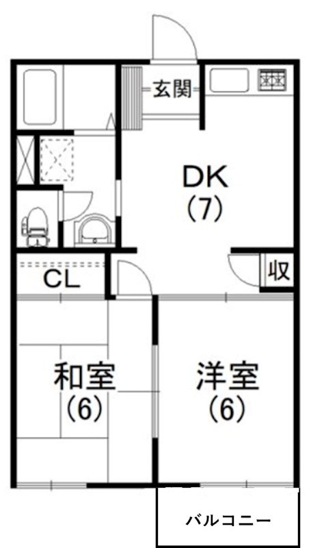 ティアラⅦ 間取り図