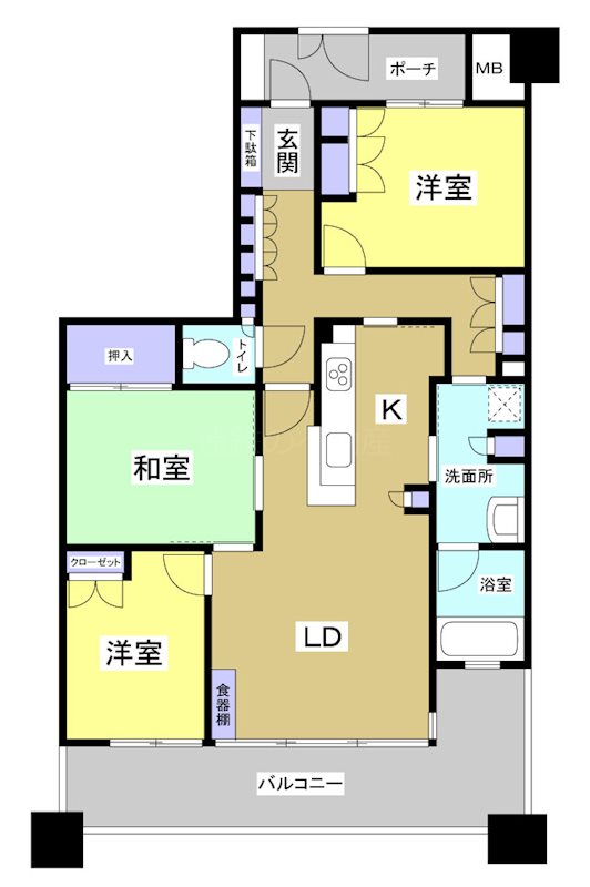 サーラシティEAST7 間取り図