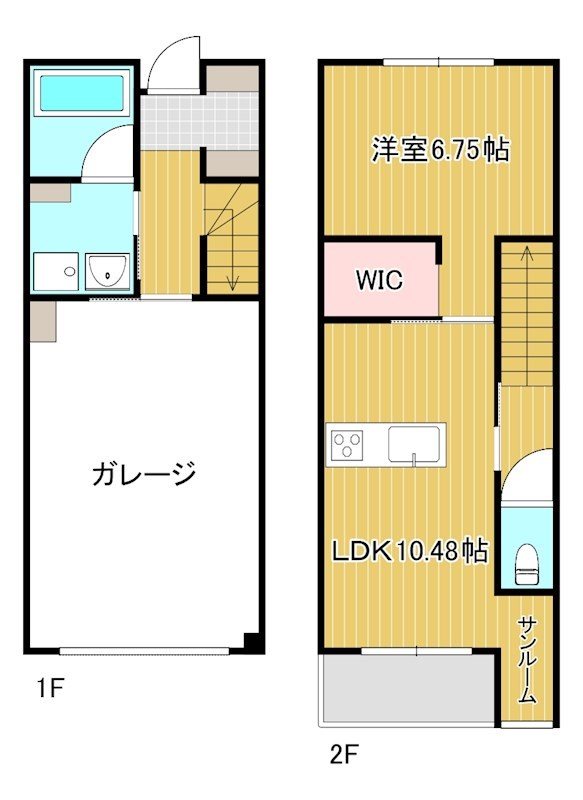 Tomo Garage 間取り図