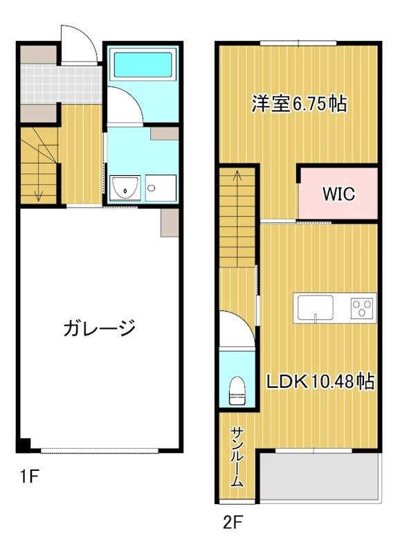 Tomo Garage 間取り図