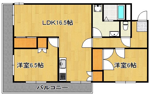 サンコーポ 間取り図