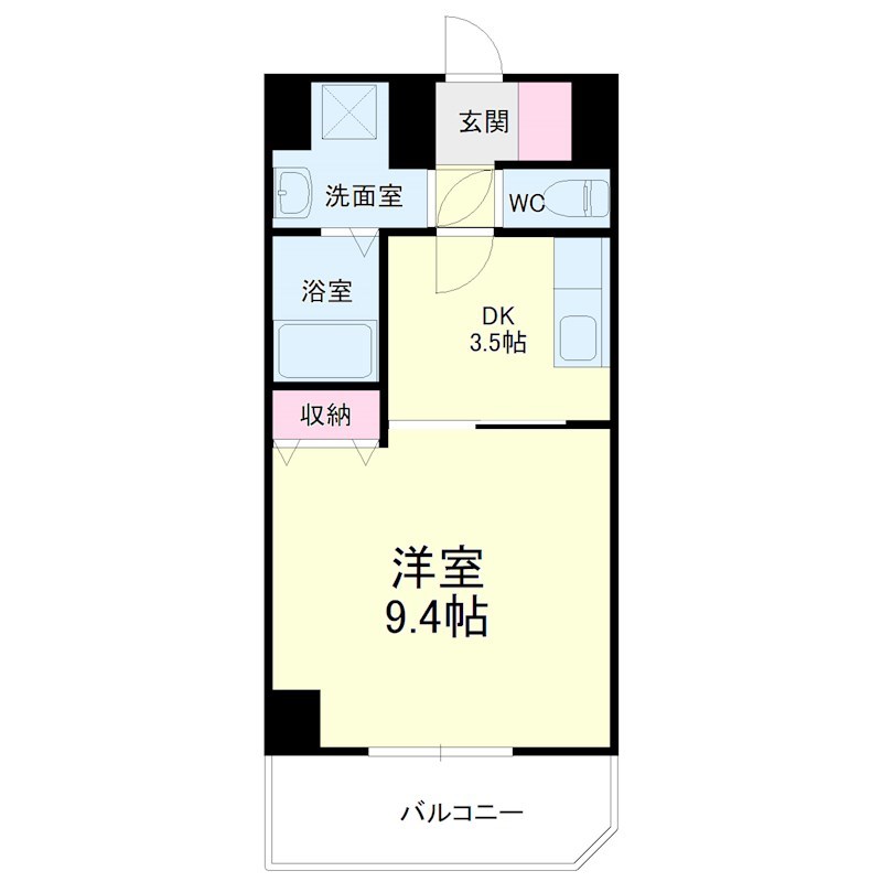 グレイス第8マンション 間取り図