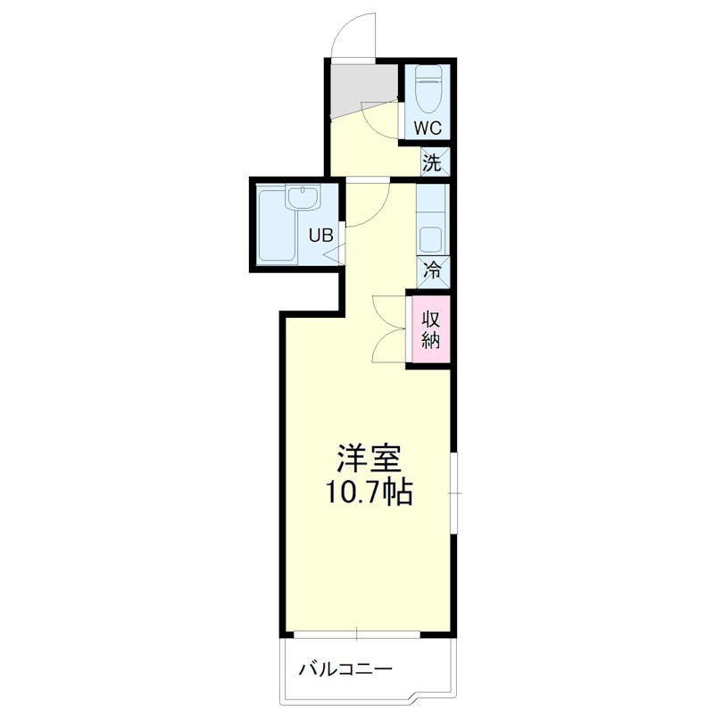 アップル第5マンション 間取り図