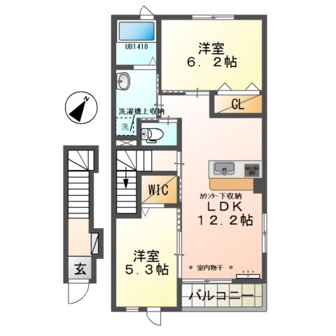 ヴィル・ヴィラージュ 間取り図