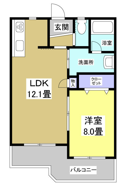 スカイガーデン 間取り図