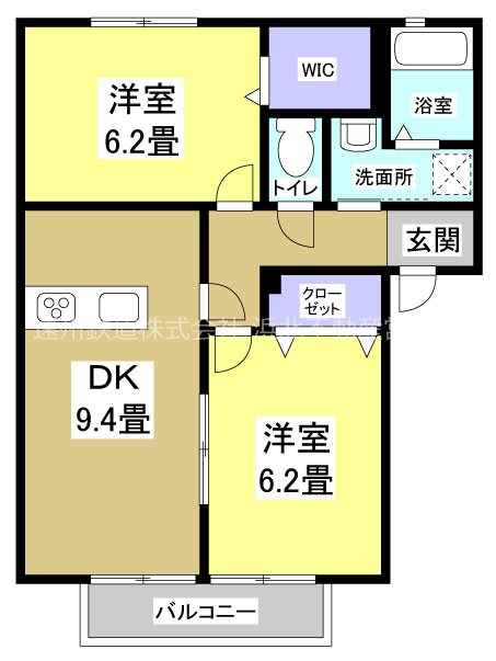 コート／ラデュレＢ 間取り図