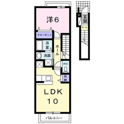 ガーデンヒルＫⅡ 間取り図