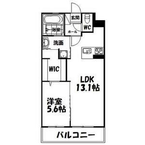 ロゼッタヒルズ 103号室 間取り